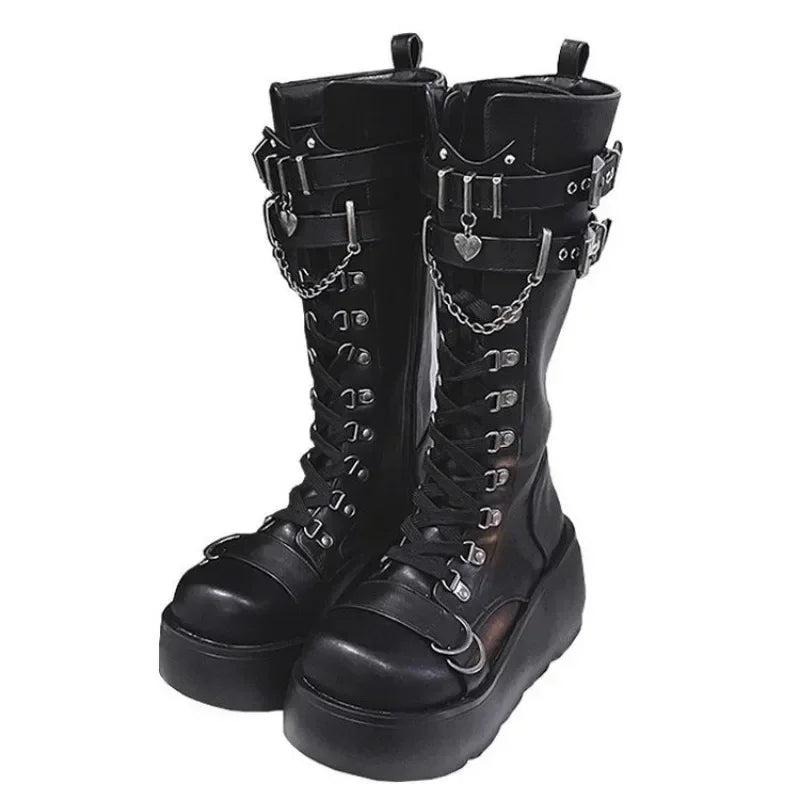 High Platform Boots