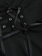 Gothic dress with V-neck
