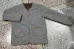 Two Sides Wear Plaid Plush Jacket