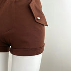 Slim Fit  Shorts