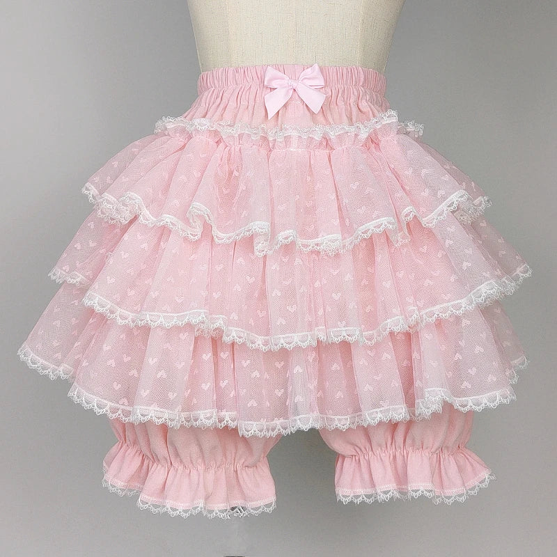 Harajuku Sweet Lace Lolita Shorts/Skirt
