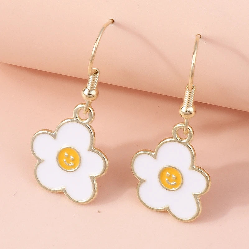 1pc Lovely Flower Earrings