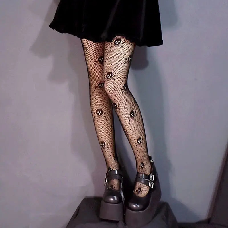 Goth Lolita  Nylon Fishnet