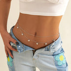 Classic Cute Butterfly Waist Belly Chain