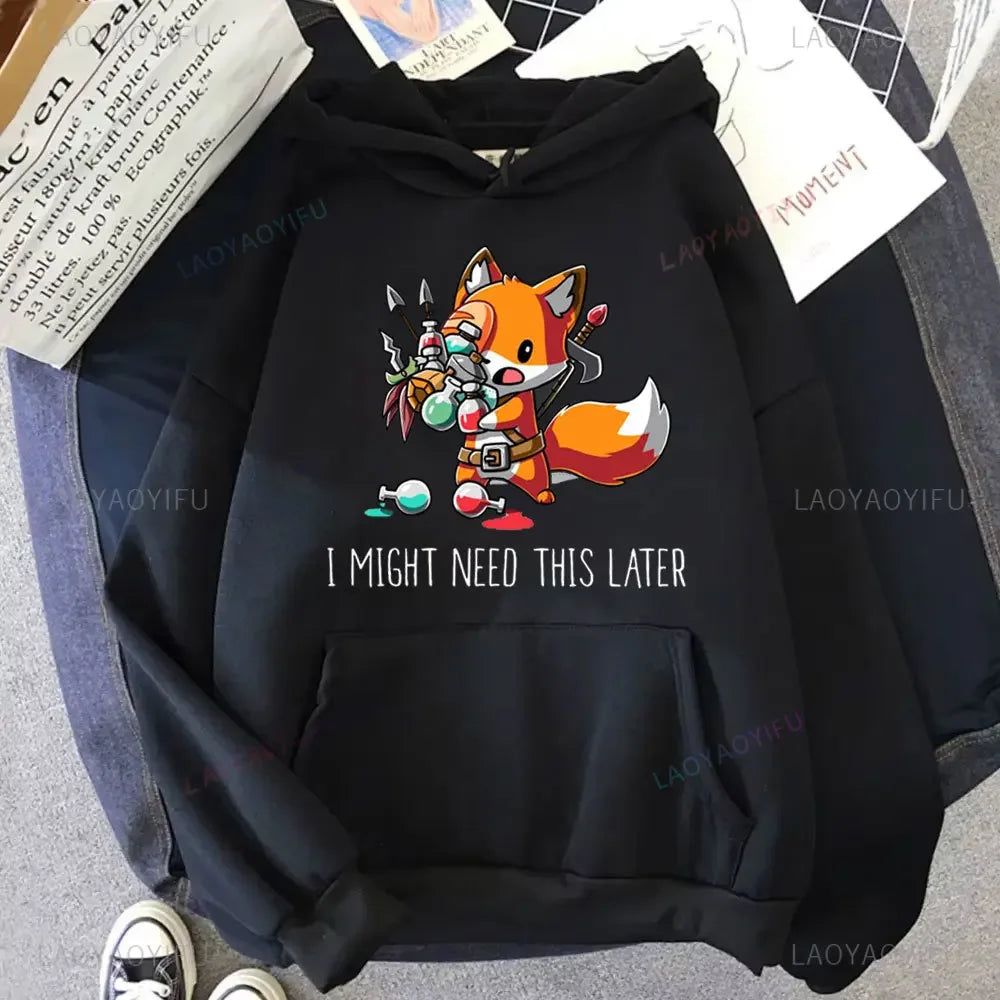 Cute I Don't Give A FoxHoodie
