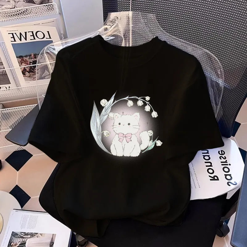 Cute Pure Cotton T-shirt