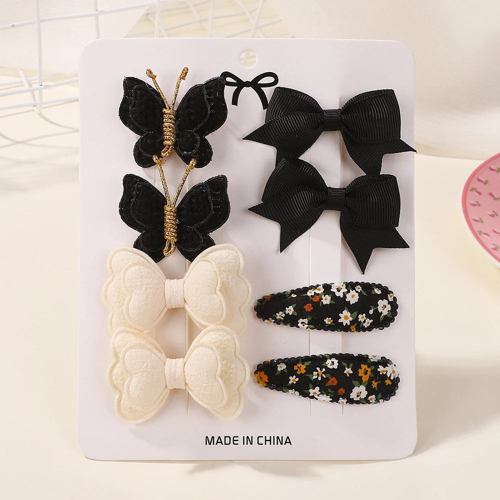 BABY BOWS 8Pcs/Set Butterfly Hair Clips