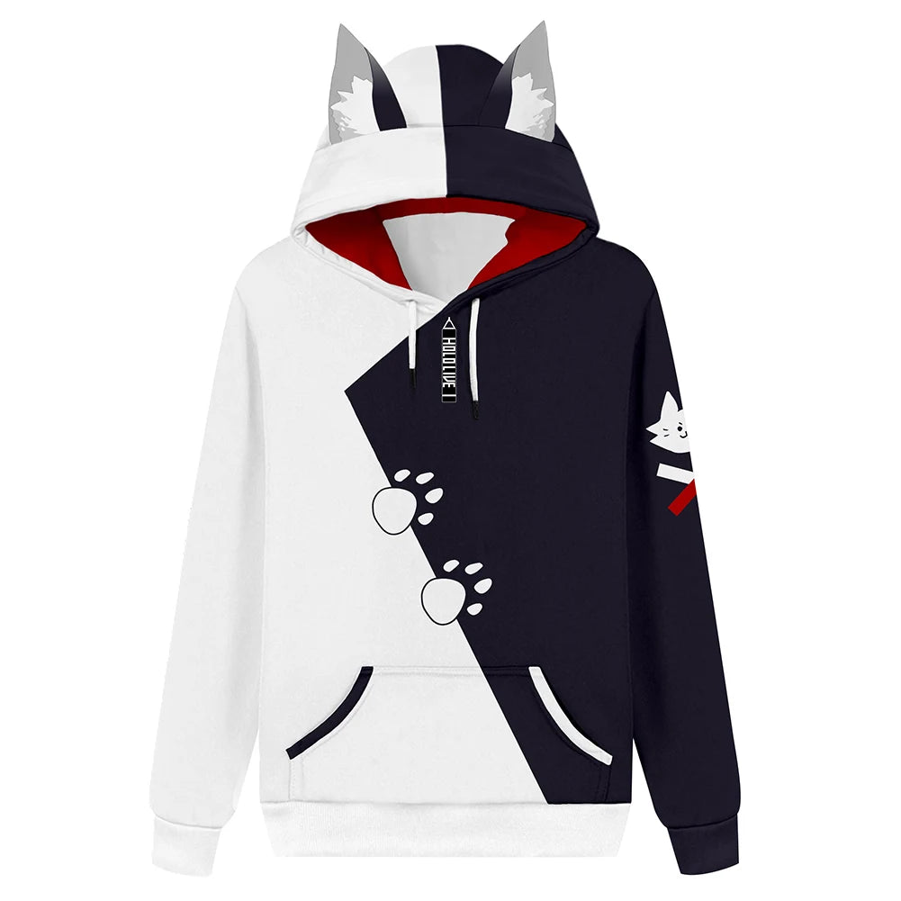 Hololive Cat Ear Hoodie