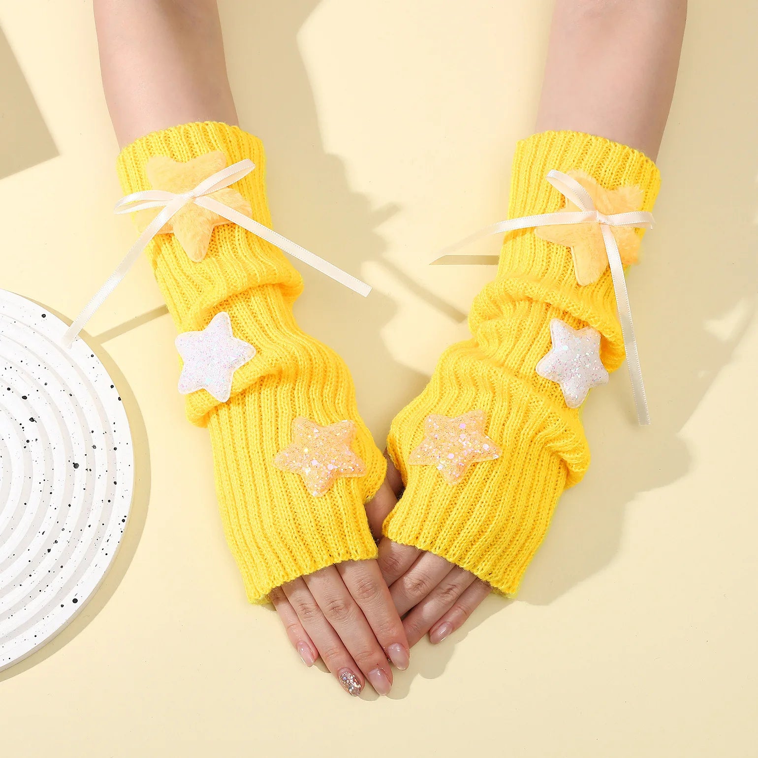 Plush Star Arm War Warmer