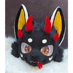 Black Fox Fursuit (head)