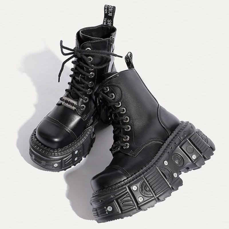 Punk  Platform  Boots