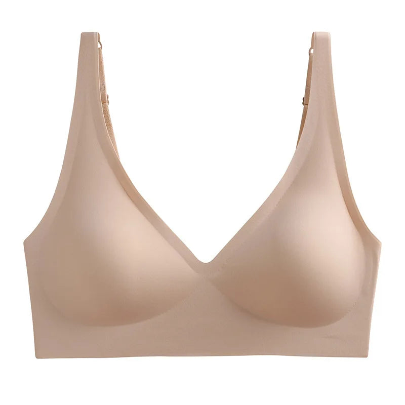 Seamless Push Up Padded  Bra