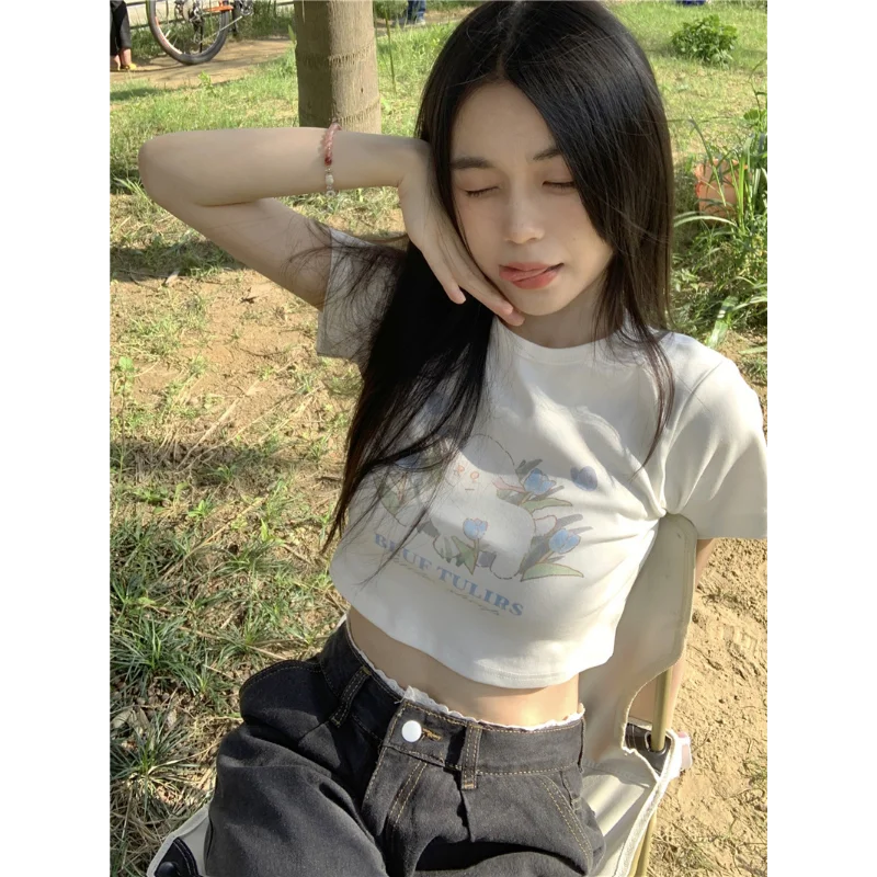 Y2K  Kawaii Crop Top