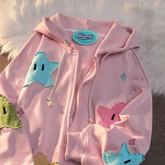 Y2K kawaii Oversized Hoodie