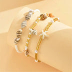 3 Pack Bohemian Layered Anklet