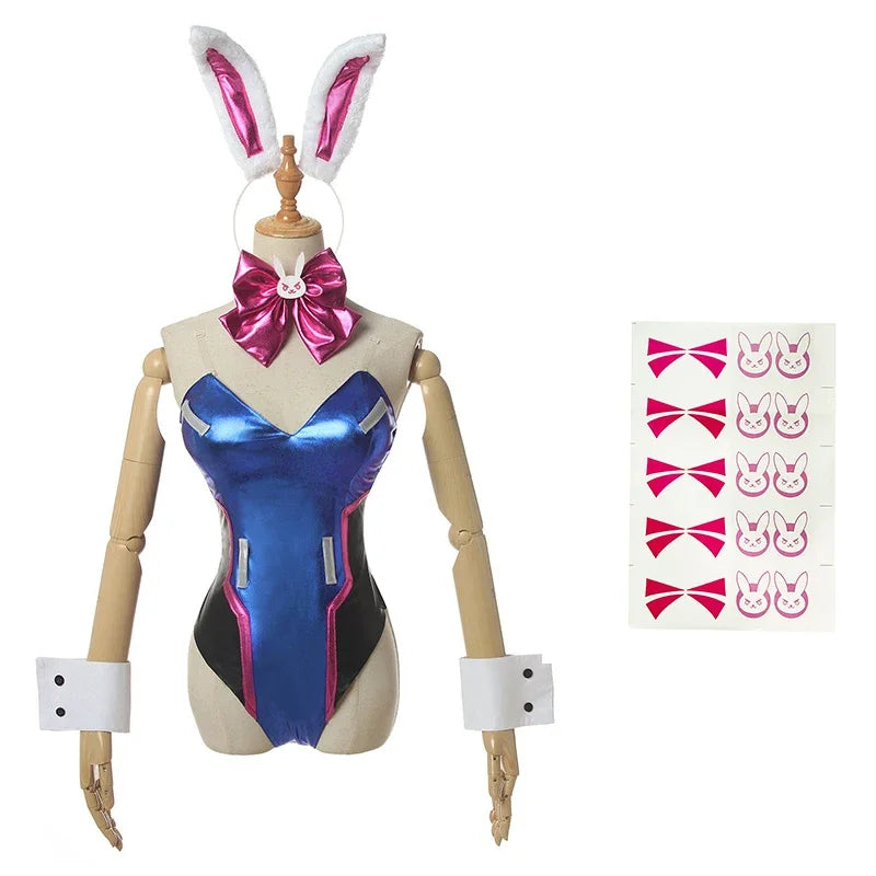 Anime  Jumpsuit Tights Dva Cosplay Costume