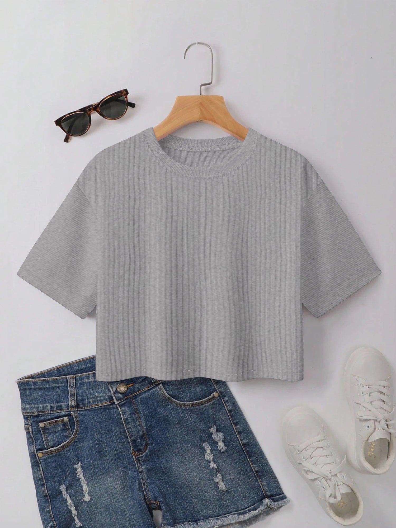 Short Sleeve Round Neck T-shirt
