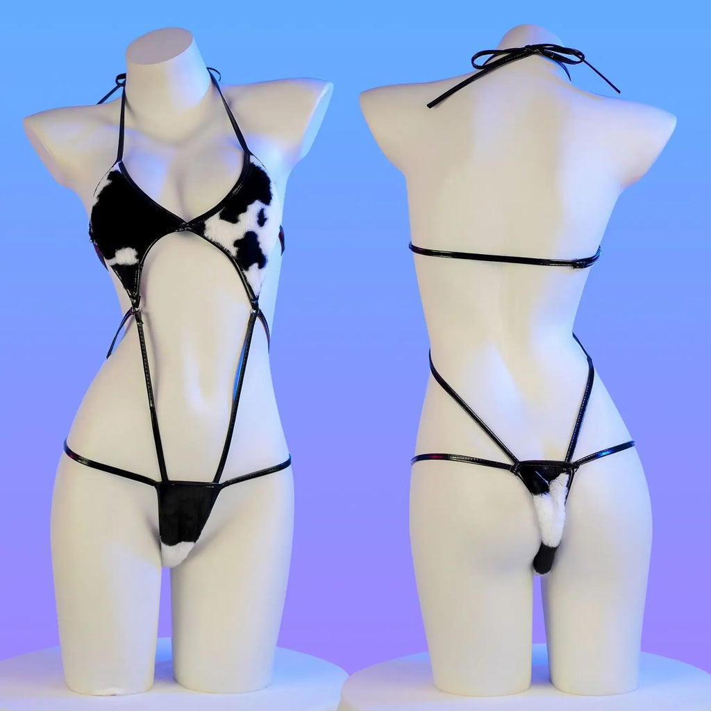 Cow Lingerie set