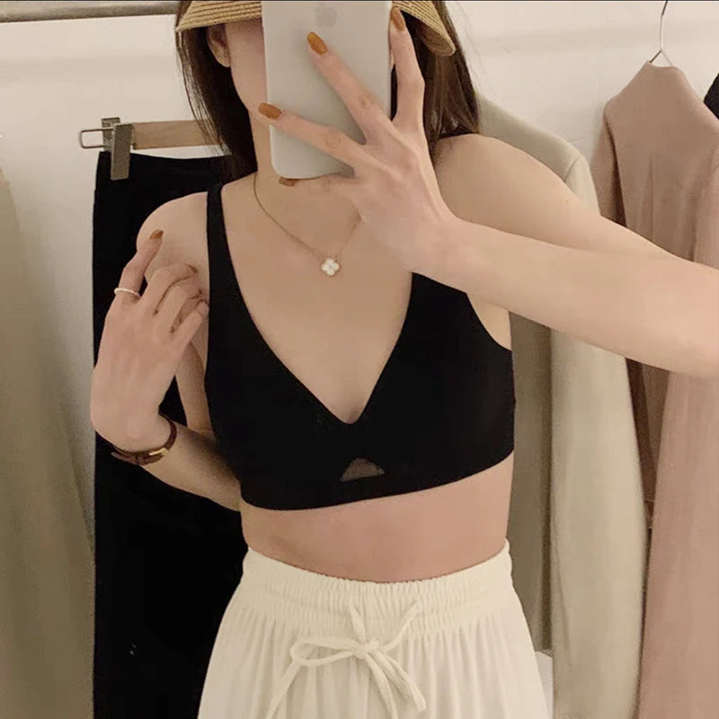 Wire Free Push Up  Bra