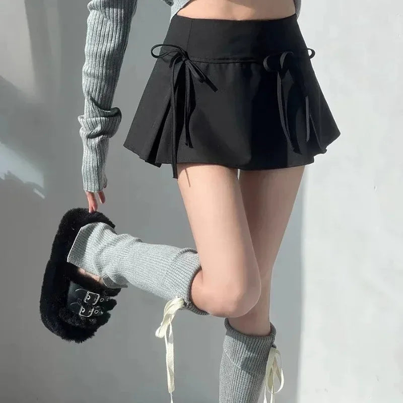 Mini Skirt with Bow