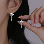 925 Sterling Silver Lotus Earrings