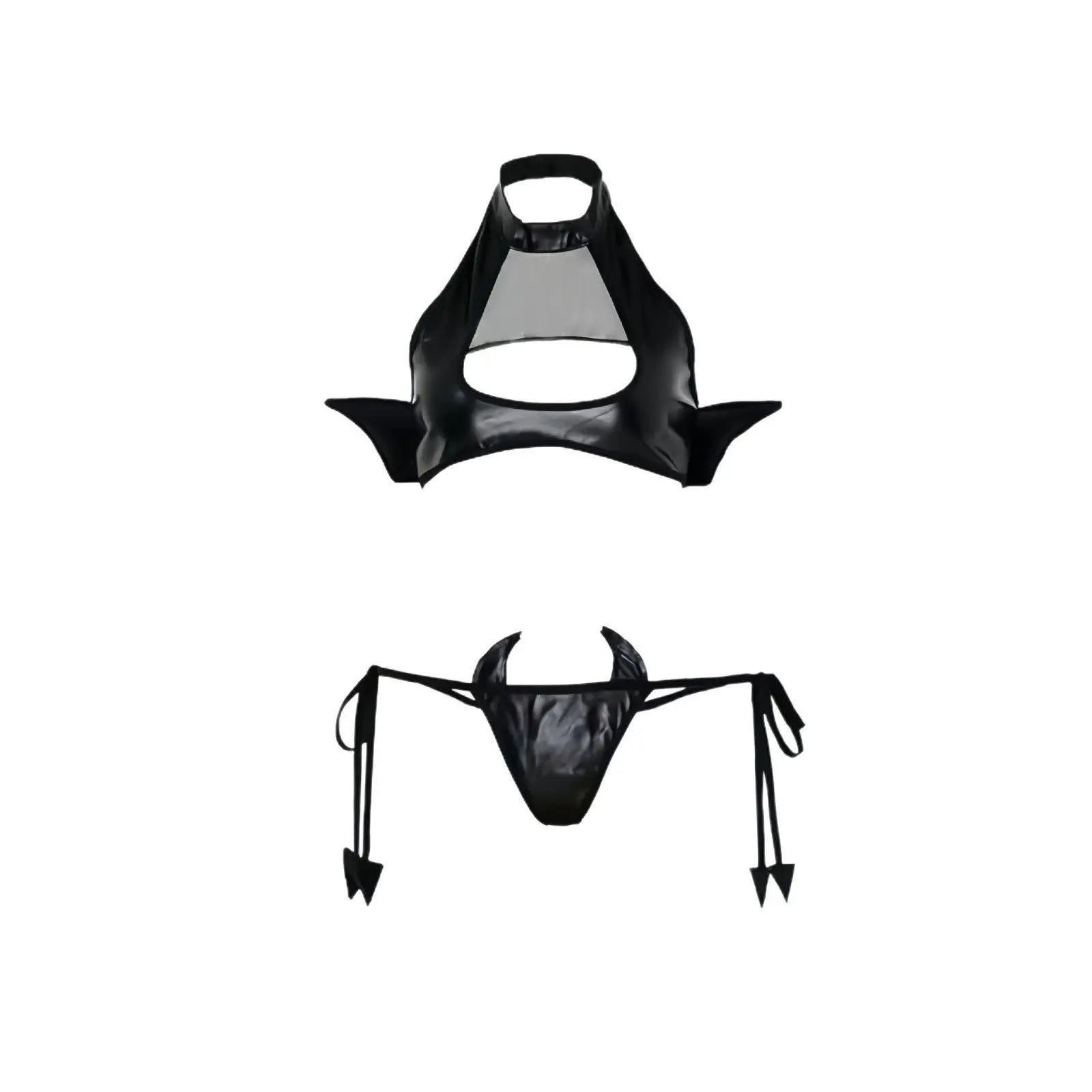 Devil Wing Lingerie Set