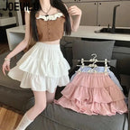 Cute Tiered Ruffle Skirt