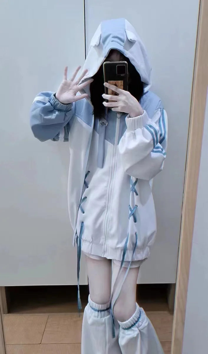 Y2K kawaii Oversized Hoodie