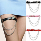 Chain Heart Shaped Thigh strap