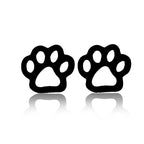 Cute Tiny Dog Paw Earrings