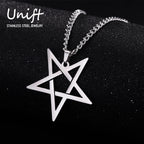 Unift Inverted Pentagram  Necklace