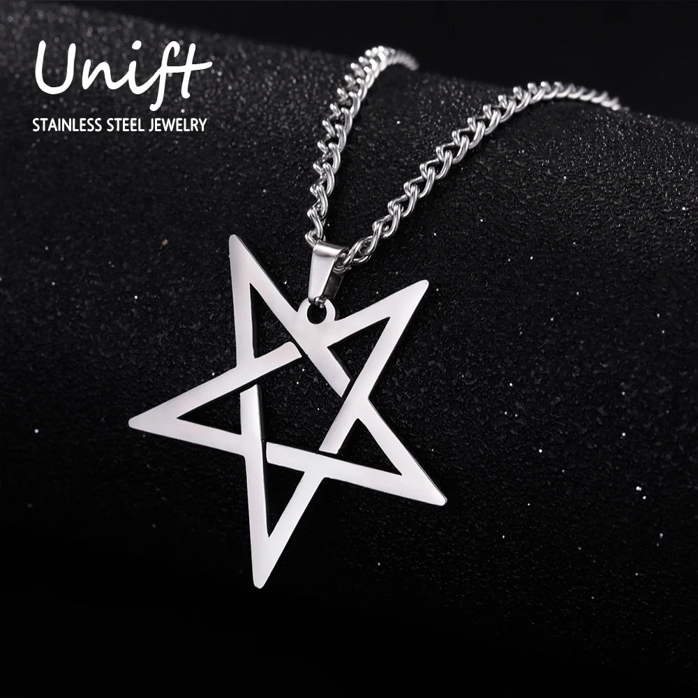 Unift Inverted Pentagram Necklace