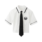 Two-piece Set Japanese Korean Style College School Uniform