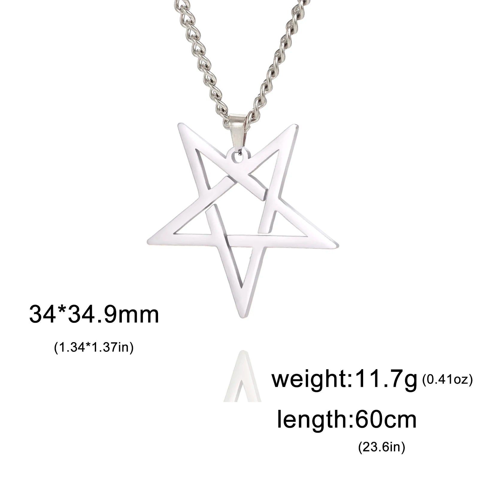 Unift Inverted Pentagram Necklace