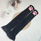 Cat Paw Thigh Highs