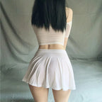 Y2k A-line Stretchy Skirt