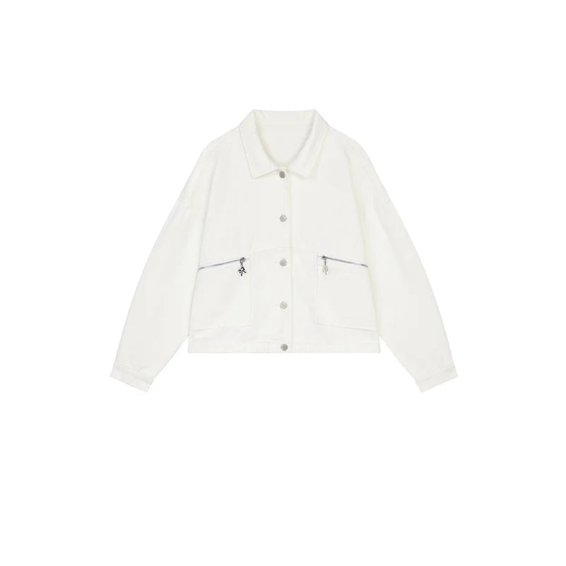 ELFSACK Denim Streetwear  Jacket