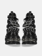 Gothic  Chain Heel Boots
