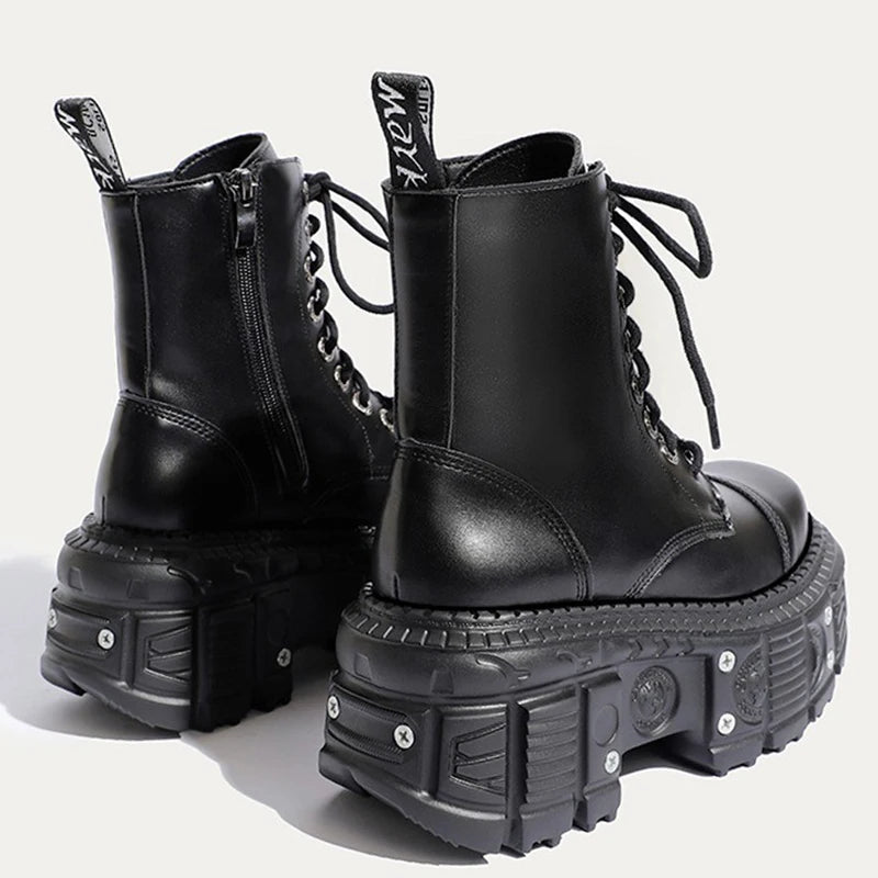 Punk  Platform  Boots