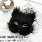 Long Hair Fox Mask