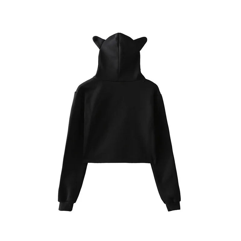 Cat Ear Crop Top