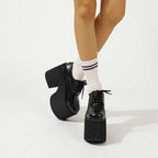 Chunky Heeled Pumps