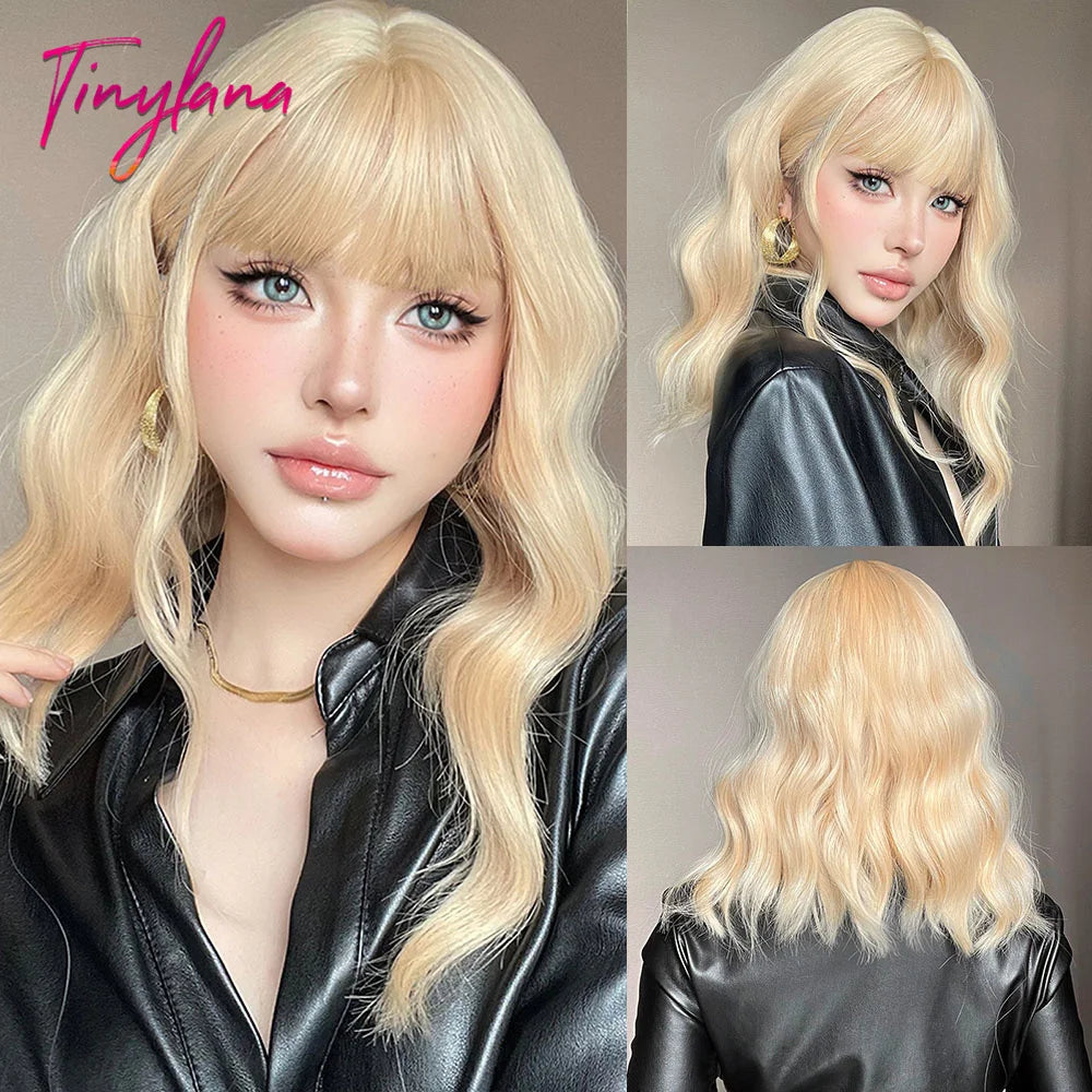 Short  Wavy Synthetic Wigs