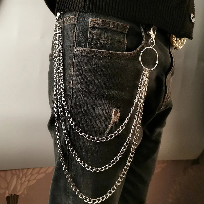 Long Metal Belt Chain