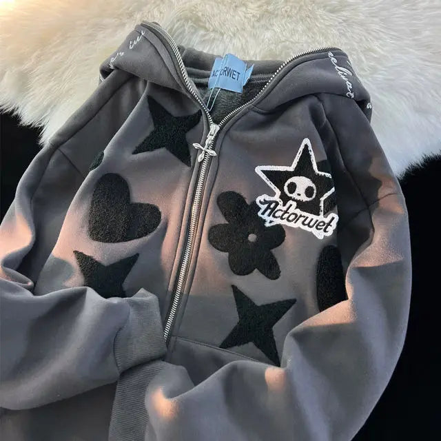 Y2K kawaii Oversized Hoodie