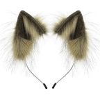 Faux Fur Animal Ears Headband