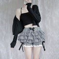 Summer High-Waisted Half-Length Lolita Skirt