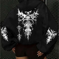 Casual  Gothic Hoodie