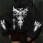 Casual  Gothic Hoodie