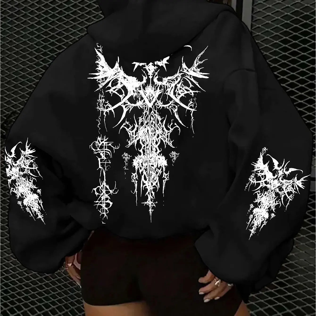 Casual  Gothic Hoodie